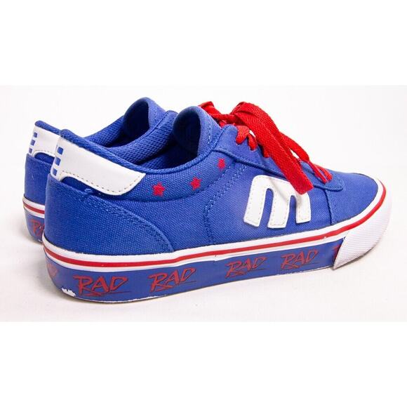 Etnies Calli Vulc x RAD Low Top Sneaker Shoes Blue/Red/White Women's 7.5 - Picture 6 of 9